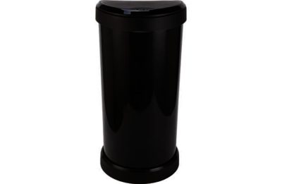 Curver 40 Litre Deco Touch Top Kitchen Bin - Black.